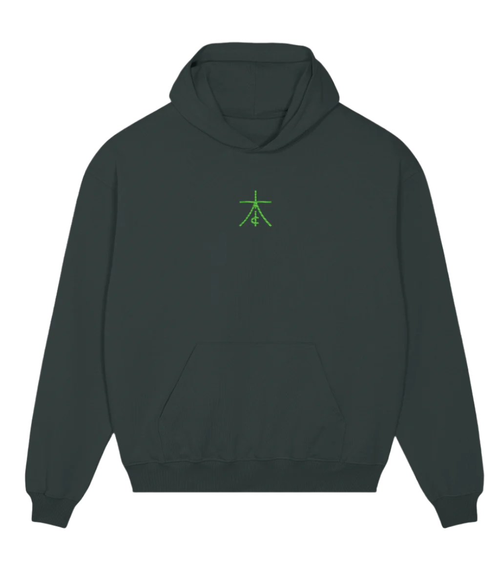 SAHARA Hoodie BLACK – CONCRETE DESERT