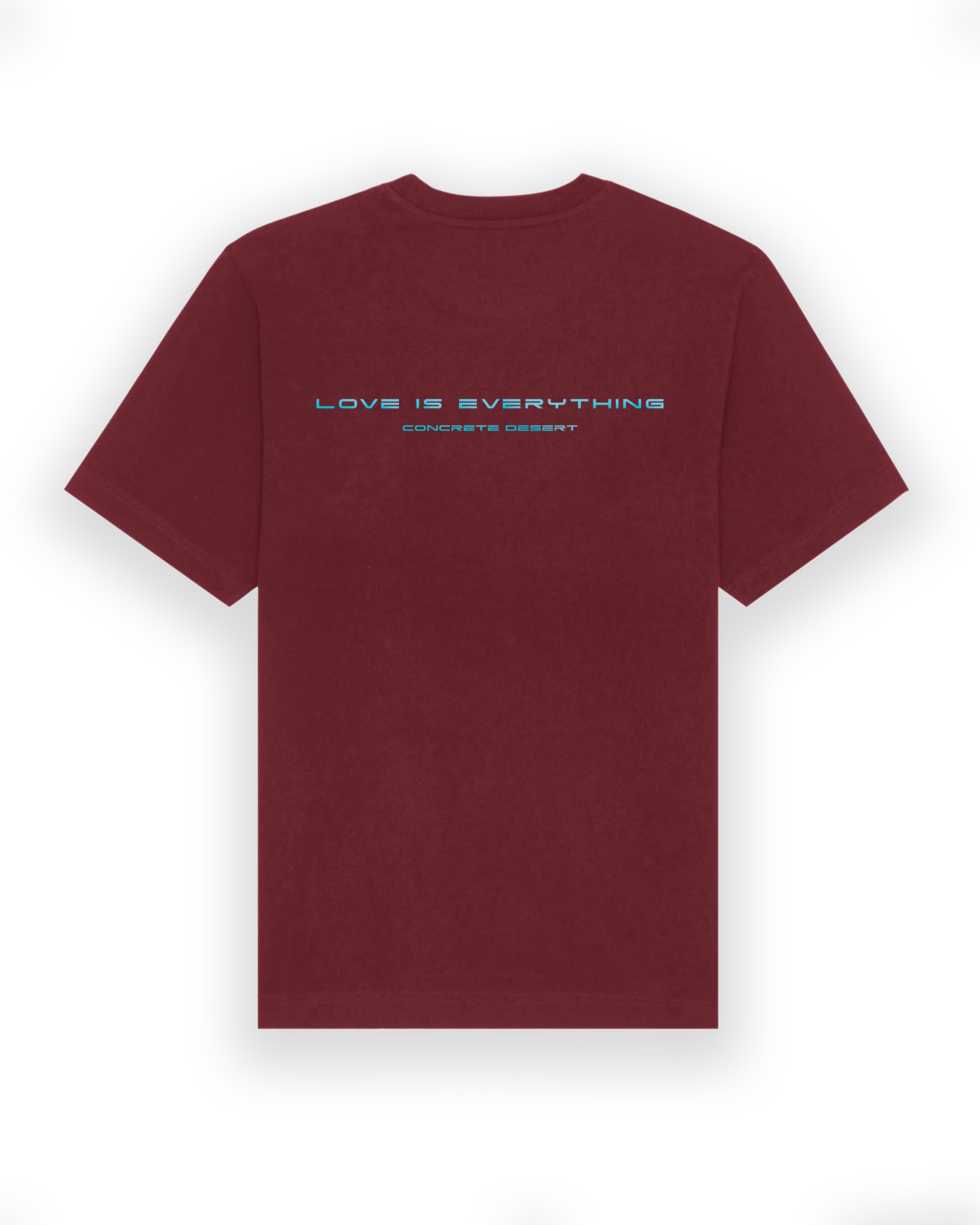 SAHARA T-shirt BURGUNDY