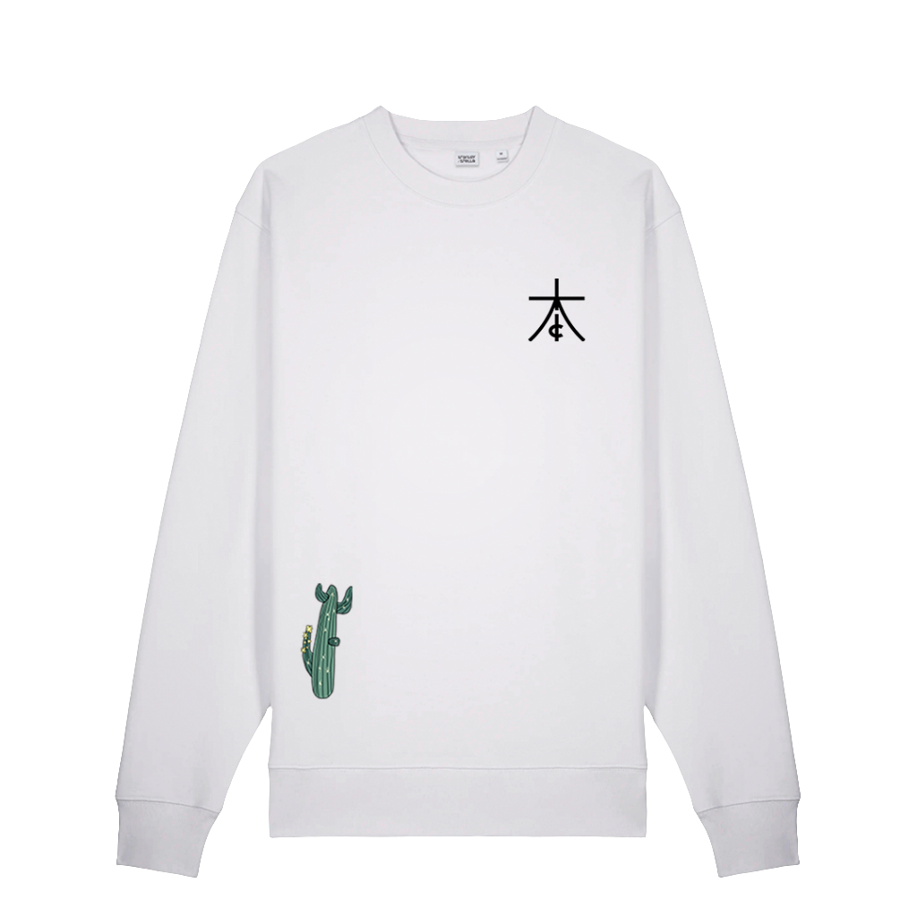 SANDSTORM Sweatshirt WHITE