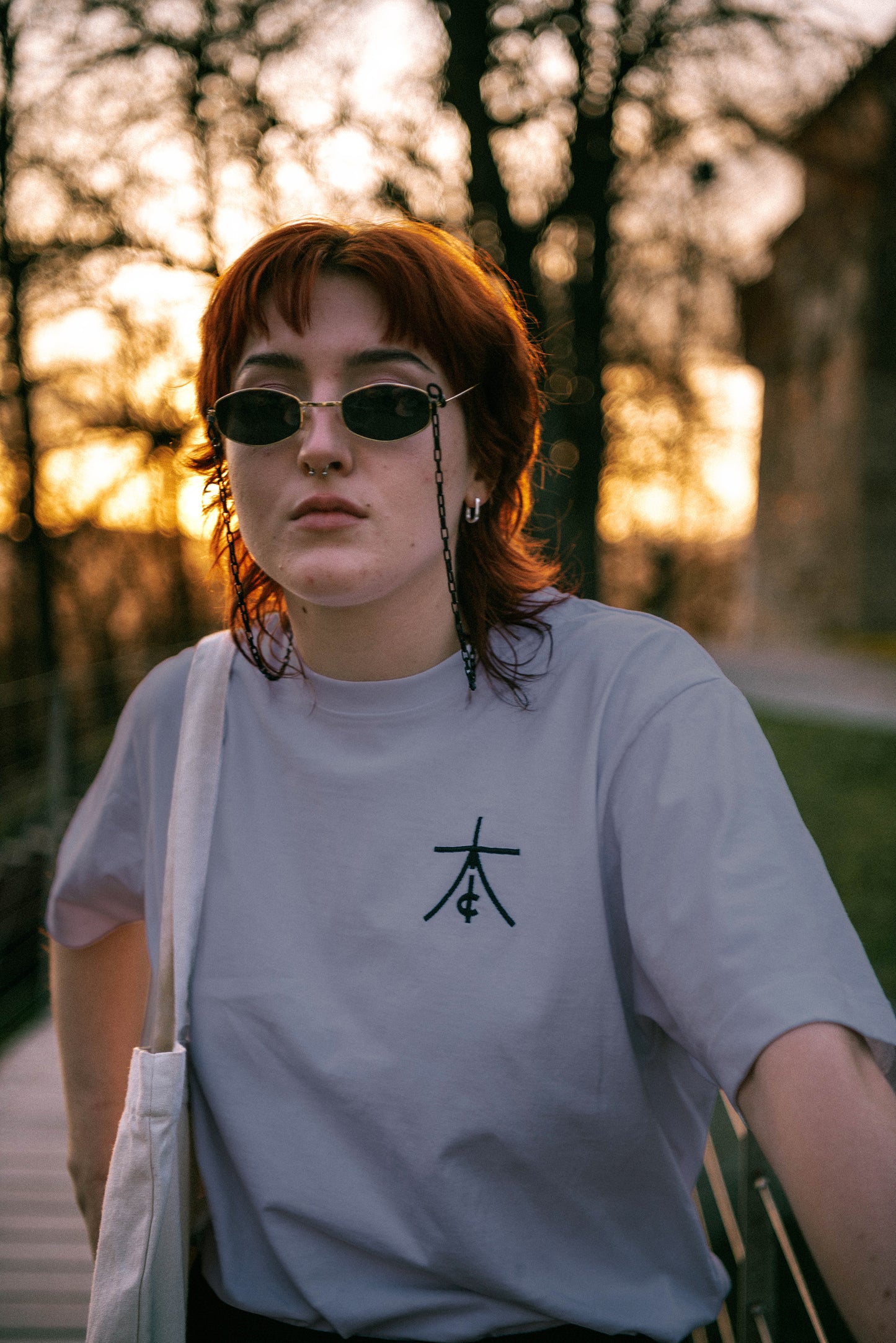 SAHARA T-shirt HEATHER GRAY