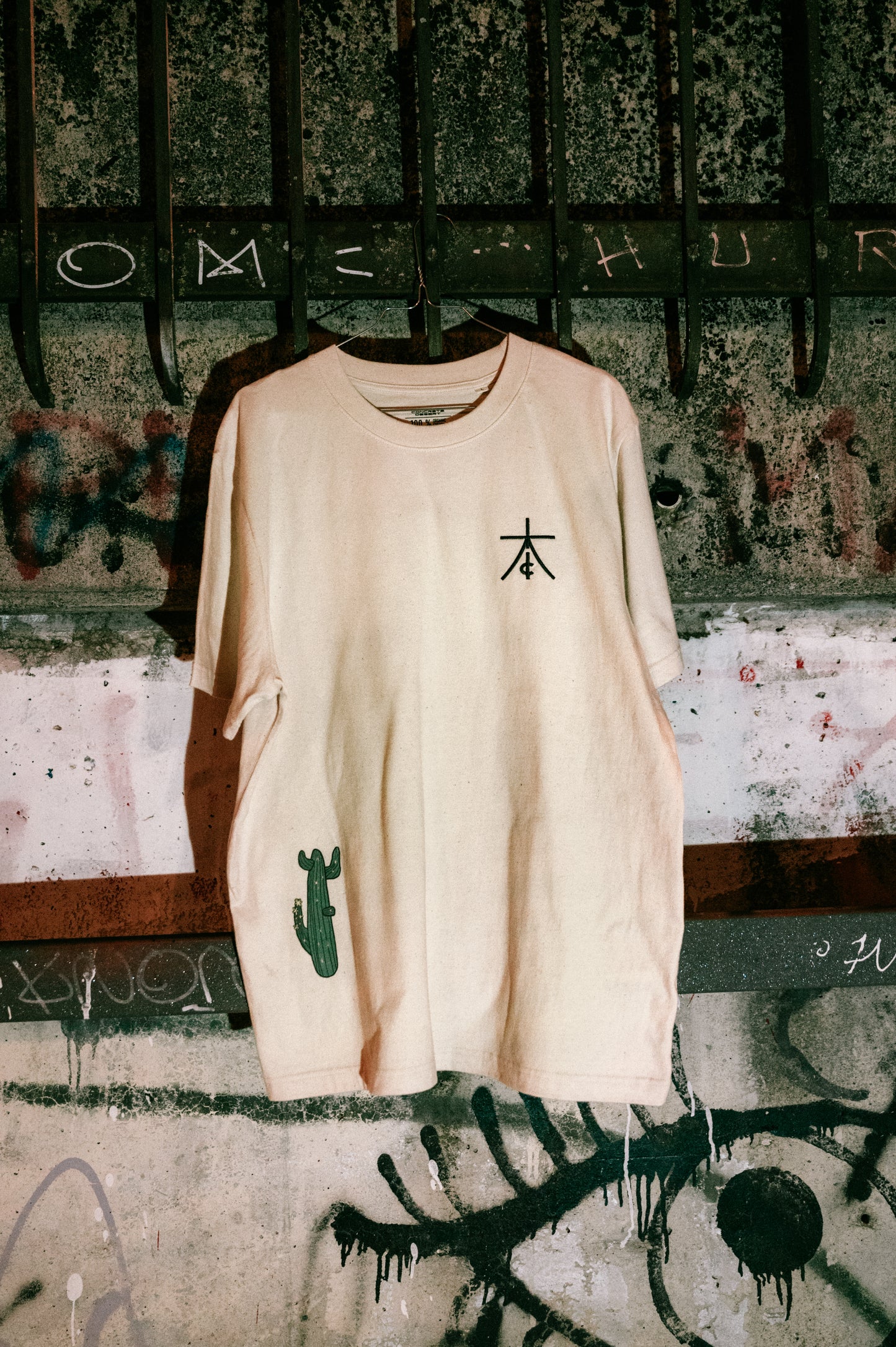 SANDSTORM T-shirt NATURAL RAW