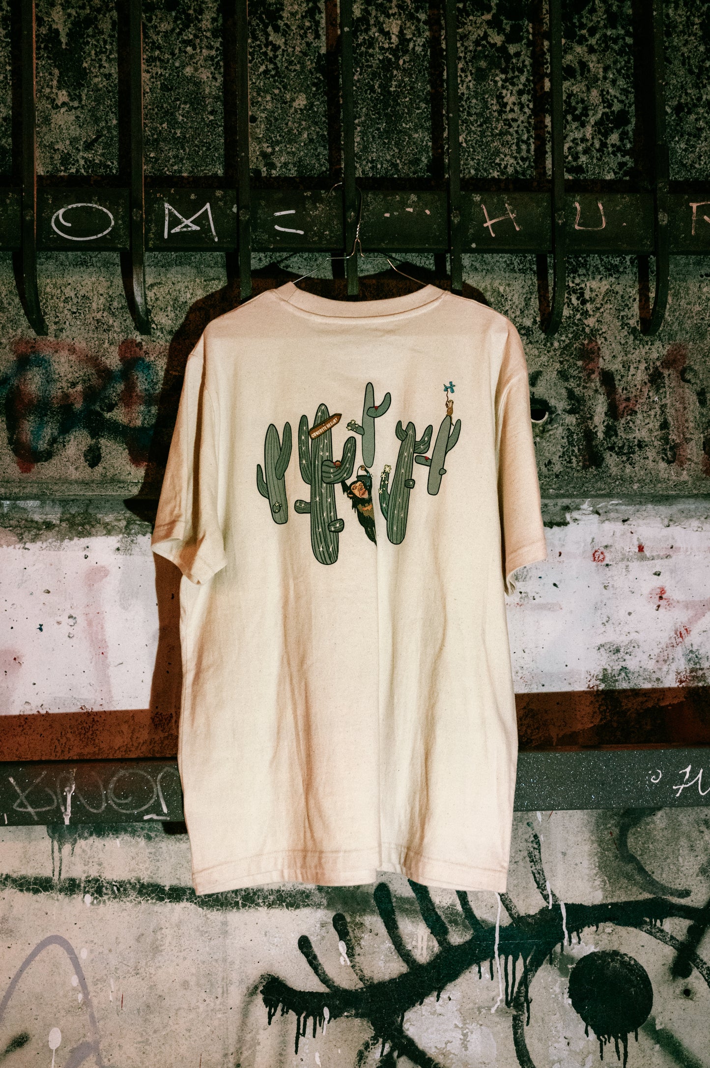 SANDSTORM T-shirt NATURAL RAW