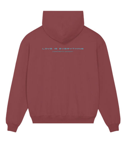 SAHARA Hoodie BURGUNDY