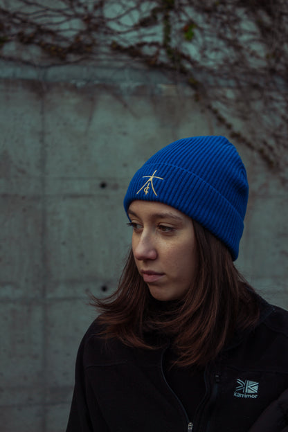 SAHARA Beanie WORKER BLUE