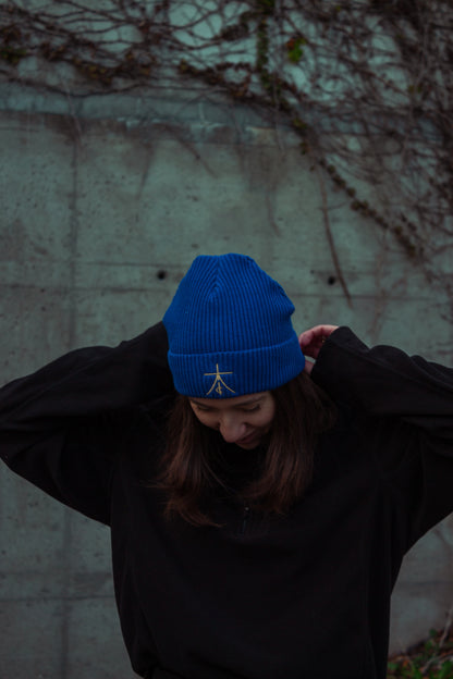 SAHARA Beanie WORKER BLUE