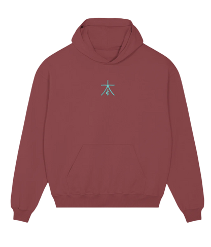 SAHARA Hoodie BURGUNDY