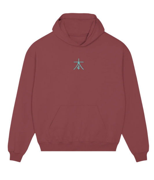 SAHARA Hoodie BURGUNDY