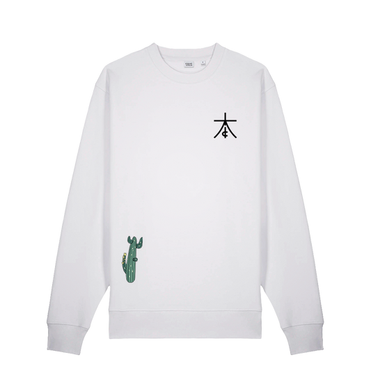 SANDSTORM Sweatshirt WHITE