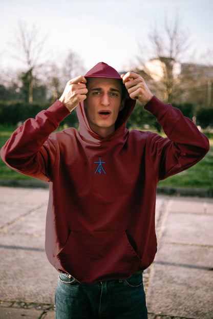 SAHARA Hoodie BURGUNDY